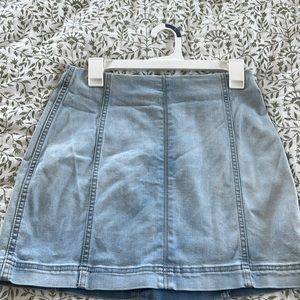 Jean skirt only worn once!